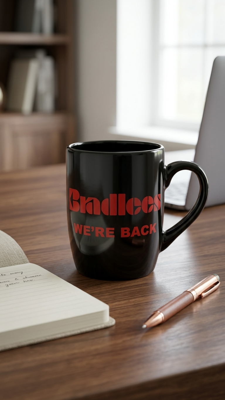 Bradlees We're Back Mug - Black view 4